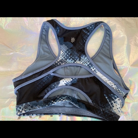 Athleta Blue Print High Impact Bra - Picture 2 of 4